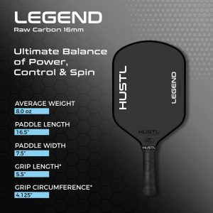 HUSTL LEGEND 16MM - BLACK