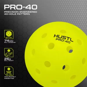 BÓNG PICKLEBALL - HỘP 3 QUẢ